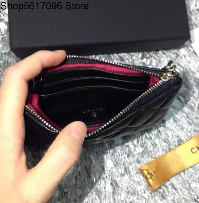 2020 berühmte Luxus Marke Damen brieftasche frauen brieftasche Aus Echtem Leder mit box 14.5*9 cm