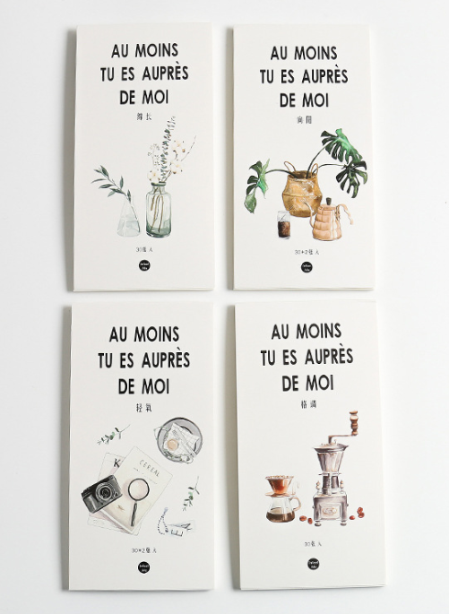 Bloc-notes Sunny life (1pack = 30 pièces)