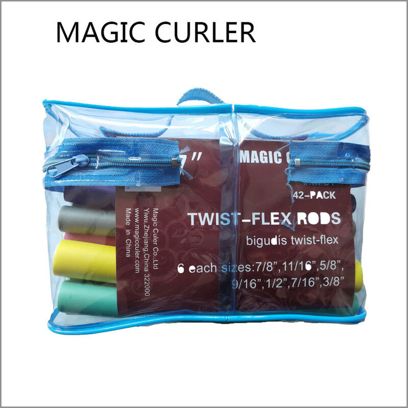 Hair Bendy Rollers DIY Magic Hair Curlers 42 pcs/Lot  Hair Curler Roller Curl Tool Styling Rollers Sponge Hair Curling