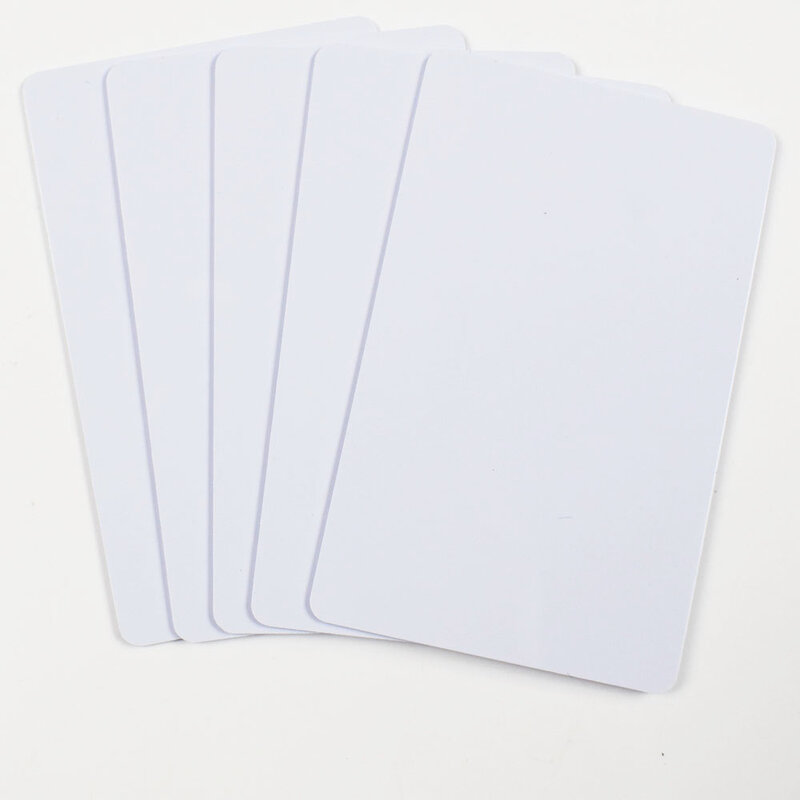 잉크젯 인쇄 가능한 빈 PVC 카드, 엡손 캐논 프린터용, 100 개/로트