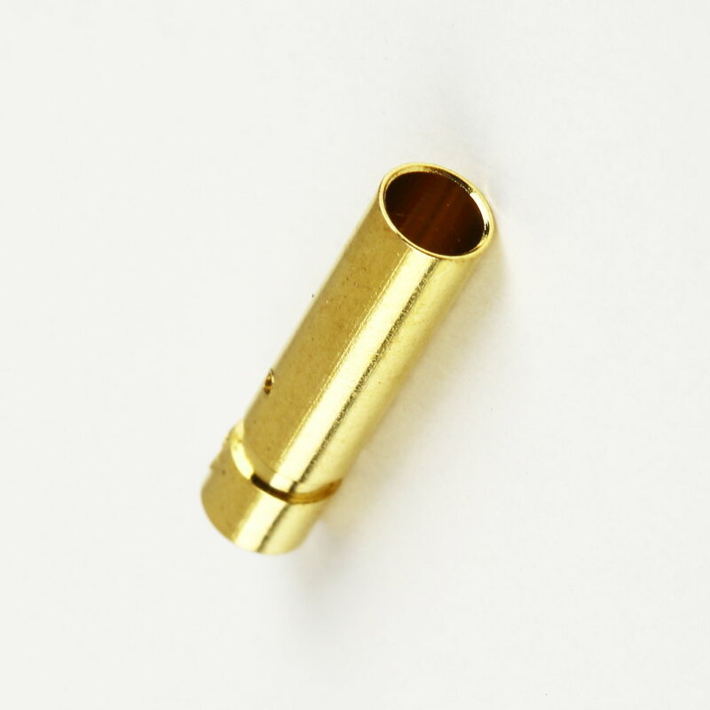 Enchufe Banana de bala macho y hembra, 2mm, 3mm, 3,5mm, 4mm, 5,5mm, 6mm, 8mm, chapado en oro, Kits de conectores para cabeza de piezas de batería RC