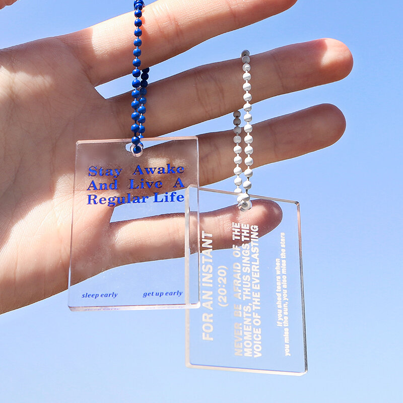 Kawaii Acryl Paar Schlüsselbund Niedlichen Ins Kunst Schule Tasche Anhänger Dekoration Geschenk kawaii lanyard nette neck keychain