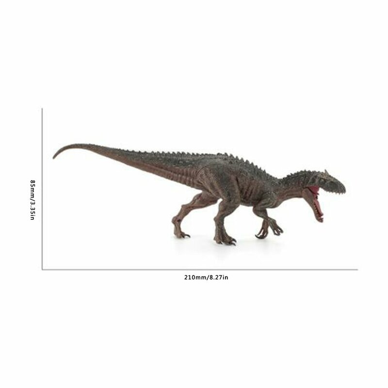 Dinosauro giocattolo plastica morbida PVC simulazione animale tirannosauro modello bocca può essere aperto e chiuso giocattolo decorazione Desktop