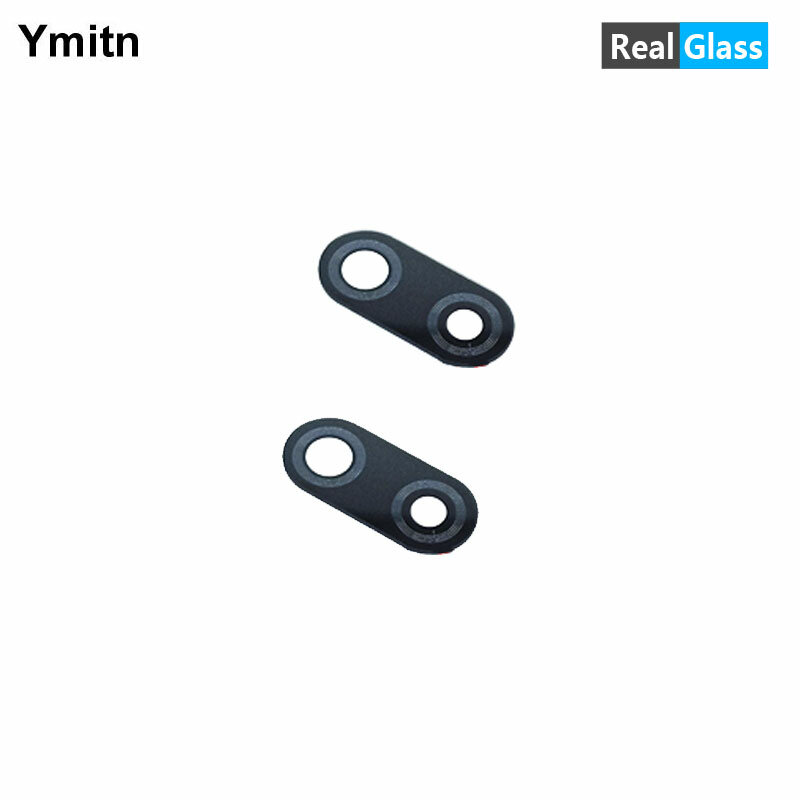 Ymitn-xiaomi redmi note 7 note 7 7pro用の接着剤付きガラスバックシェル,リアカメラ用,2個,新品