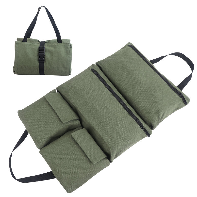 WESSLECO wielofunkcyjny przechowywanie narzędzi torba klucz organizator duże wiszące Zipper Carrier Tote Bag