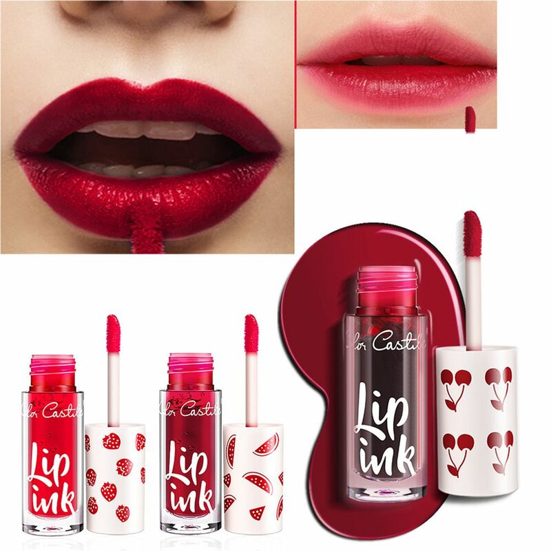 Heiße neue Frauen kosmetische Make-up Schönheit wasserdicht langlebige flüssige Rouge Lippen tönung Färben Lip gloss Rouge