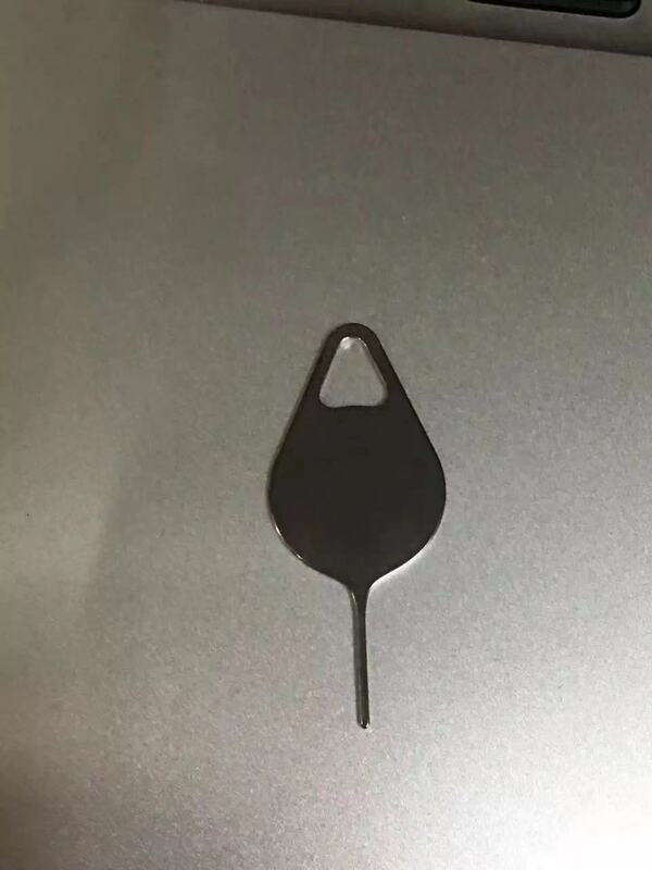 100pcs Sim Card Tray rimozione espellere Pin strumento chiave ago in acciaio inossidabile per Samsung per Huawei xiaomi S21 S7 S8