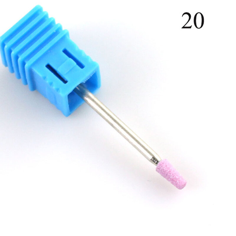 21 тип корунд фреза для ногтей фреза керамические камни биты электрические пилки маникюрный станок оборудование инструменты для ногтей акс...