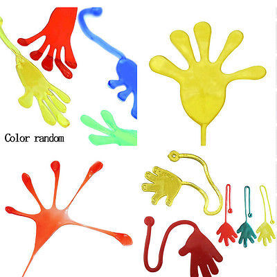 Mainan Anak Elastis Lengket Tamparan Tangan Kecil Telapak Tangan Hadiah Gelas Praktis Lelucon Tangan Licin Tangan Mainan Telapak Tangan