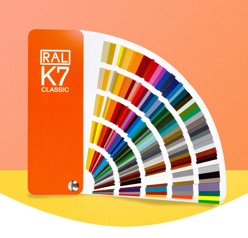 Ral K7 Gráfico De Cores para Pintura, Original Alemanha Ra Cartão De Cores, Padrão Internacional, 213 Cores com Caixa De Presente