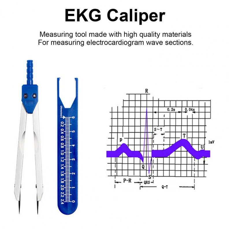 電気心電図用の調整可能な耐火abs ekgキャリパー測定ツール