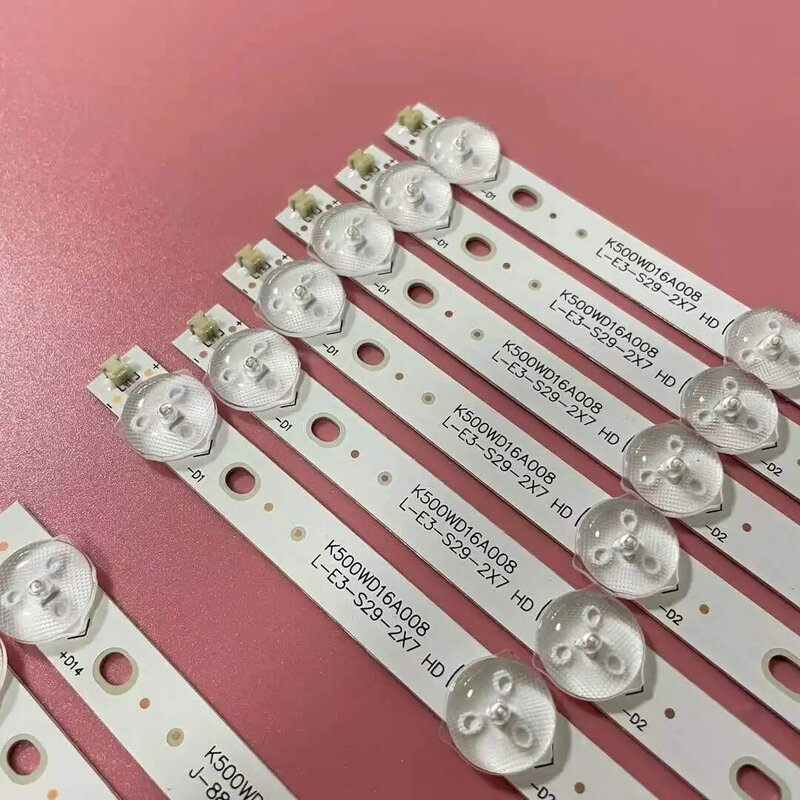 LED 스트립, 50PFL3040, K500WD6, 4708-K500WA-A1213K01, 4708-K500WB-A1213K01, K500WD-A, 4708-K500WD-B, K500WD16A008, 12 개/로트