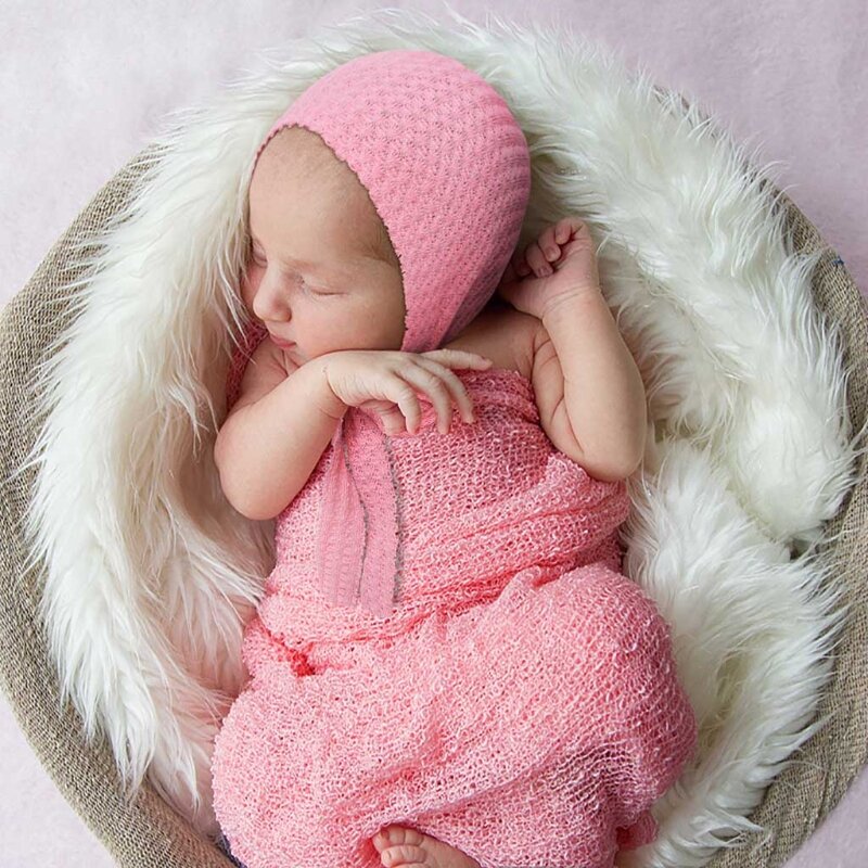 2 Pcs Newborn Photography Props Set for Memorable Photography Shoots Baby Shower Gift Applicable to Infants Children P31B