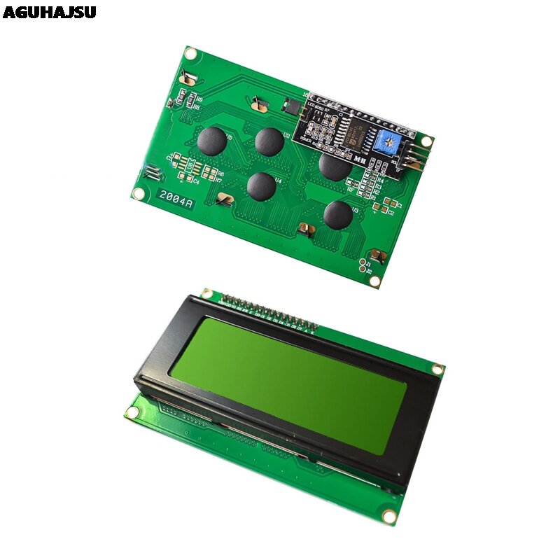 Módulo LCD de retroiluminación para Arduino UNO R3 MEGA2560 20X4 2004, IIC/I2C/TWS 2004, serie Azul