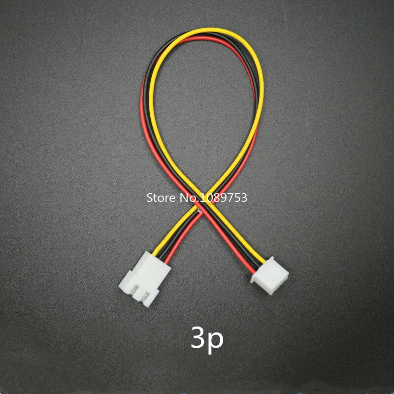 Línea de extensión XH2.54, conector macho a hembra de 2,54mm con Cable de 10/20/30cm, 26AWG, 2/3/4/5/6p, 5 unidades