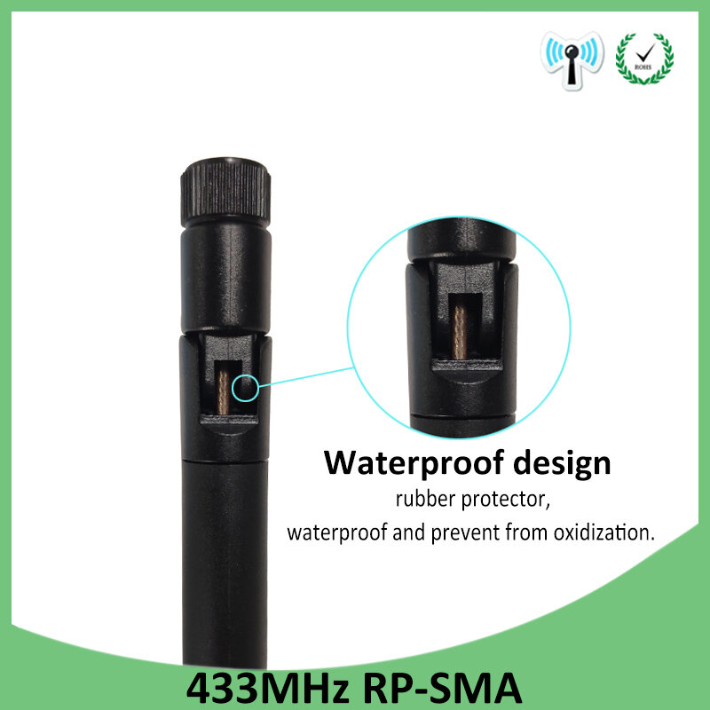 Eoth 433 Mhz Antenne Lora 5dbi Gsm 433 Mhz Connector Rubber 433 M Lorawan Ipex 1 Iot Sma Man Vrouw verlengsnoer Pigtail