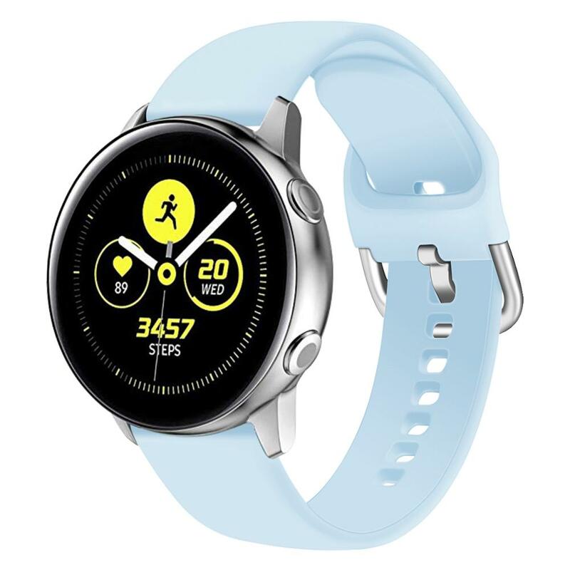 De silicona pulseira correa para Samsung galaxy watch 46mm de s3 S2 huawei watch gt 20/22mm galaxy watch activo correas