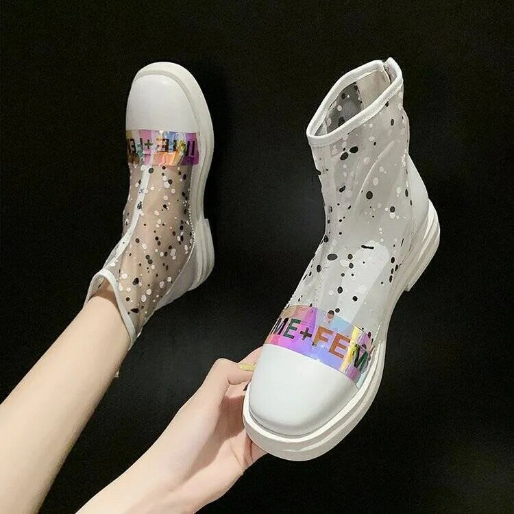 Colorful high-top ladies canvas shoes breathable flat shoes ladies high-top sneakers wild casual Lac-up women's vulcanized shoes