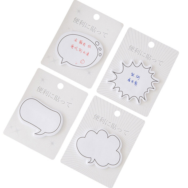 한국 크리에이티브 아름다운 화환 스티커 24 개, 편리한 메시지 노트