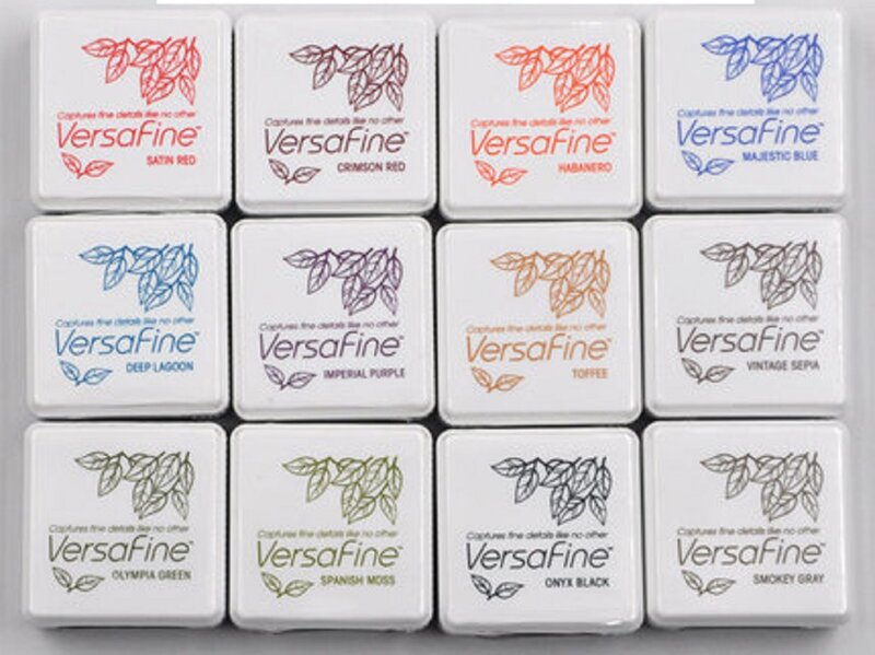 Japan importiert Tsukineko VersaFine DIY Kreative wasser tropfen inkpad Stempel tinte pad