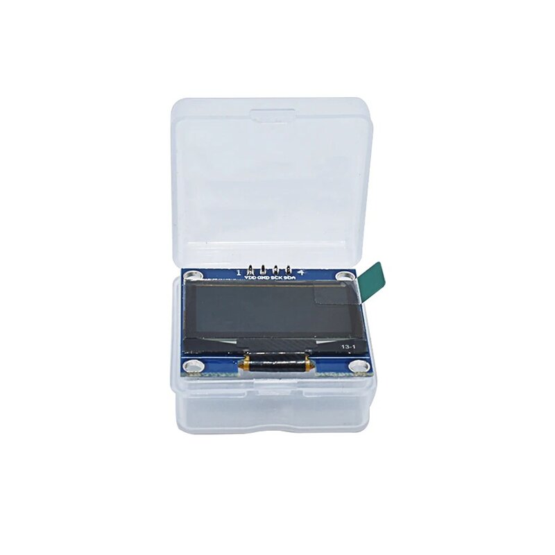 Módulo de exibição OLED para Arduino, IIC Serial, Branco, Azul, Placa de tela LCD, VDD, GND, SCK, SDA, 128X64, I2C, SH1106, 1,3 polegadas