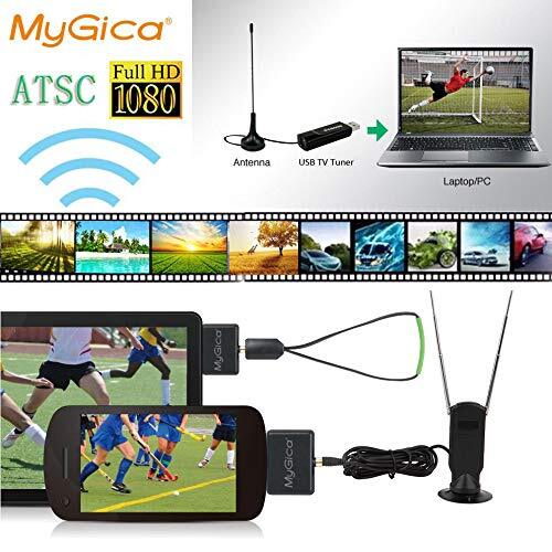 Top TV Tuner ATSC Digital TV with Android Mobile or Pad USB Type-C PT682C