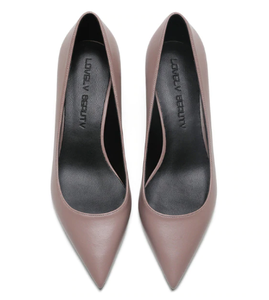 Zapatos de tacón bajo de piel de oveja para mujer clásico de YEELOCA zapatos de tacón alto de moda para mujer 5cm tamaño 38 KZ0621