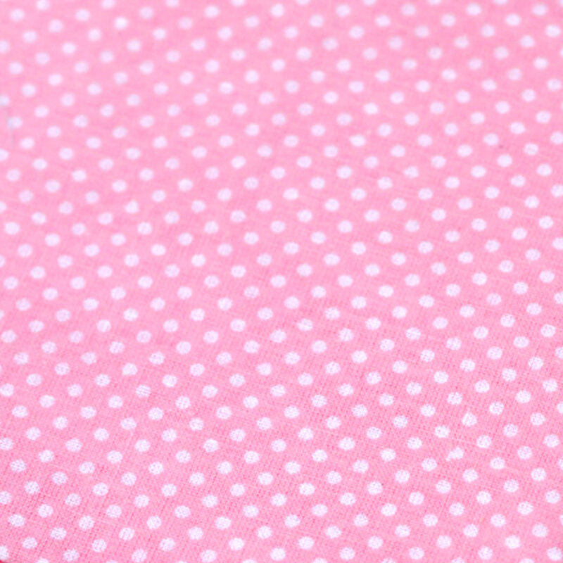 Buulqo-tela para colcha, 25x25cm, 100% algodón, 7 colores surtidos, Rosa precortada, cuadrados