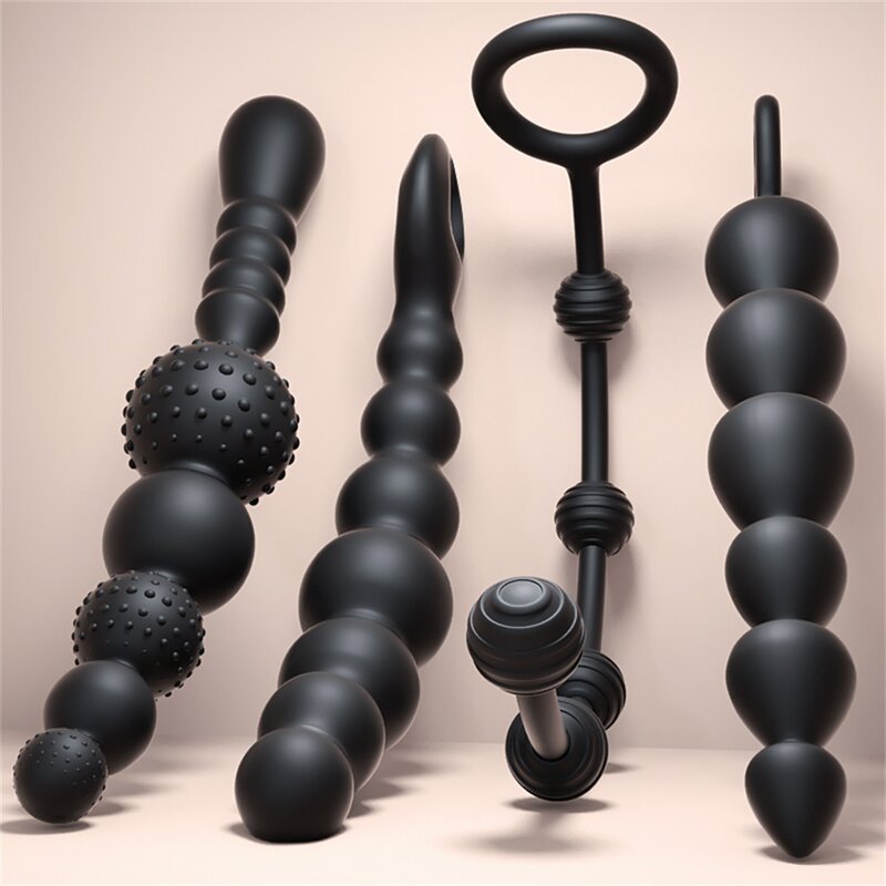 Boule de perles anales en Silicone pour femmes, masturbateur vaginal, gode, masseur de Prostate, dilatateur Anal, jouets sexuels pour Couples