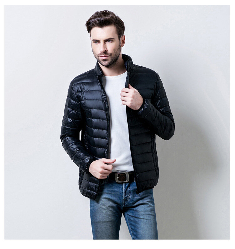 MRMT 2024 Брендовые мужские куртки, Новая легкая пуховая куртка, пальто для мужчин, зимняя куртка с воротником, верхняя одежда