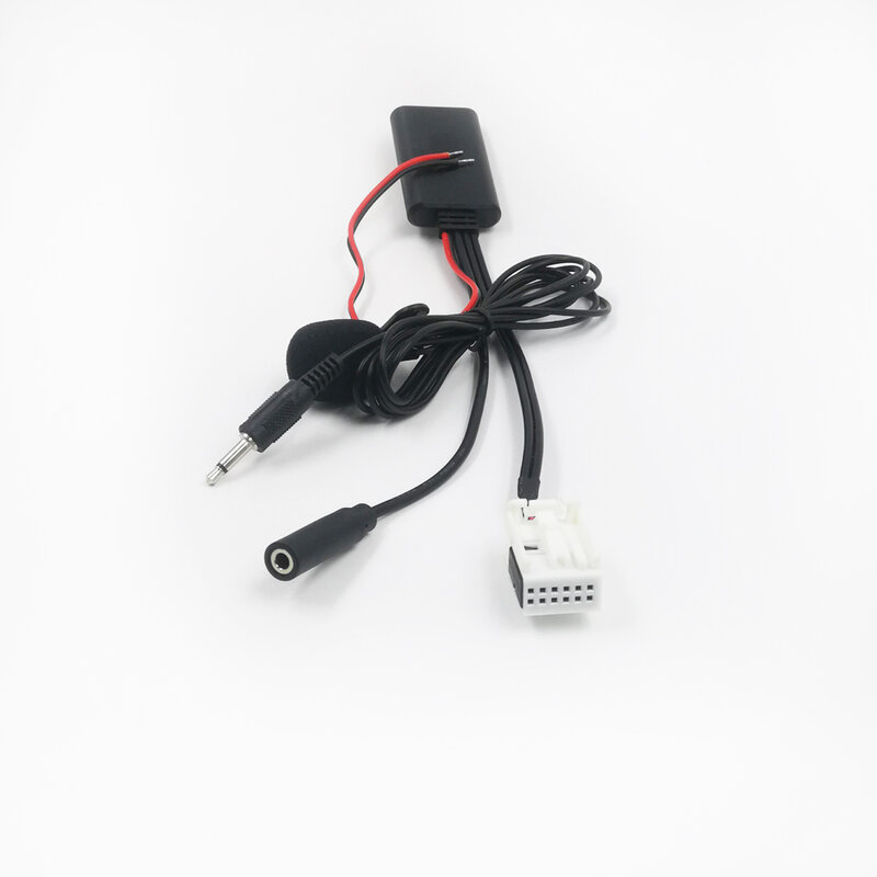 Biurlink-Adaptador Bluetooth para Carro, Handsfree Aux, Cabo de Arnês para SEAT IBIZA IV 2012, 6j1035153g
