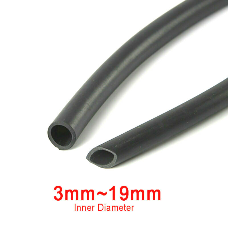 Black multi size 3mm~19mm length 1 meter/3 meter smooth nitrile rubber hose for gasoline delivery pipe carburetor hose