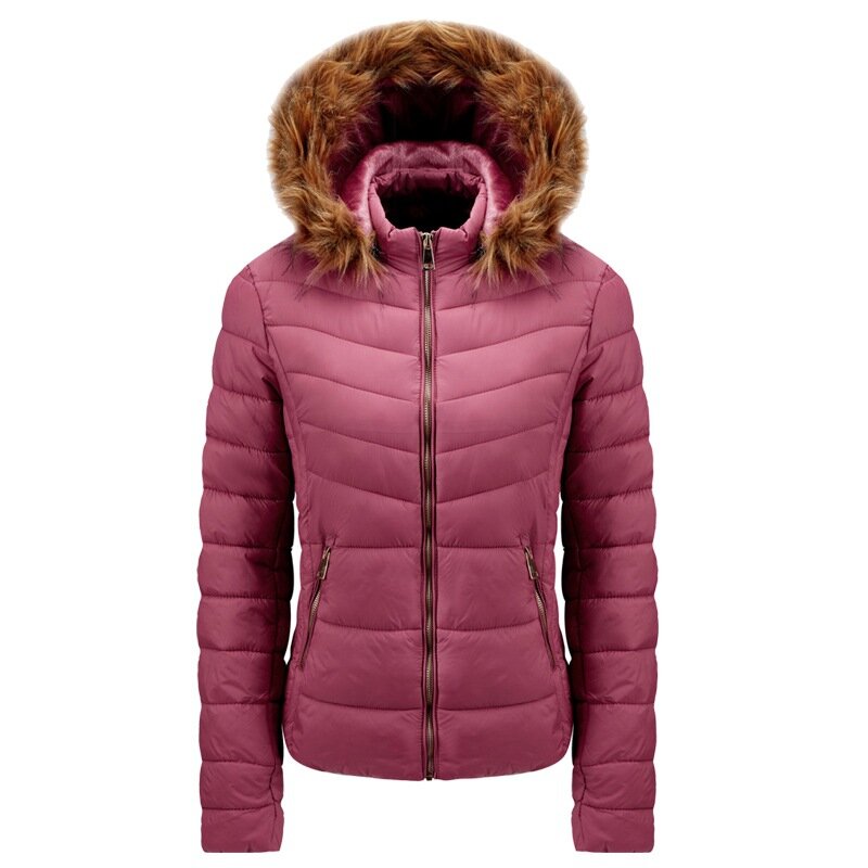 2021 donne inverno autunno giacca in cotone imbottito con cappuccio oversize femminile cappotto spesso corto solido Casual donna parka S-3XL