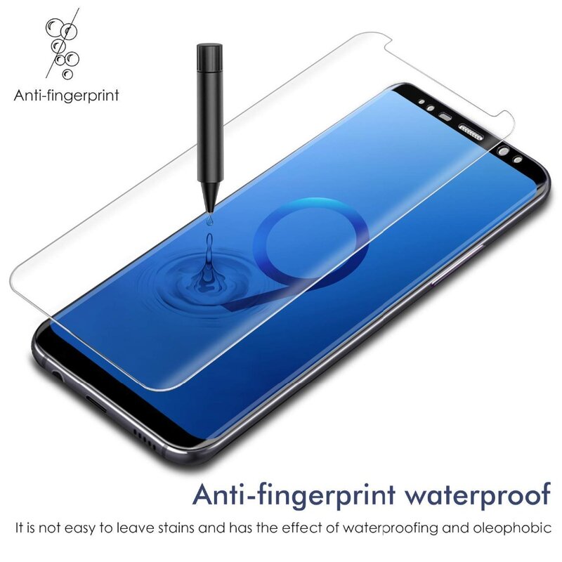 Protecteur d'écran en verre trempé incurvé 3D, couverture complète, pour Samsung Galaxy S7 Edge, S8, S9, 10 Plus, Note 8, 9, 10 Pro
