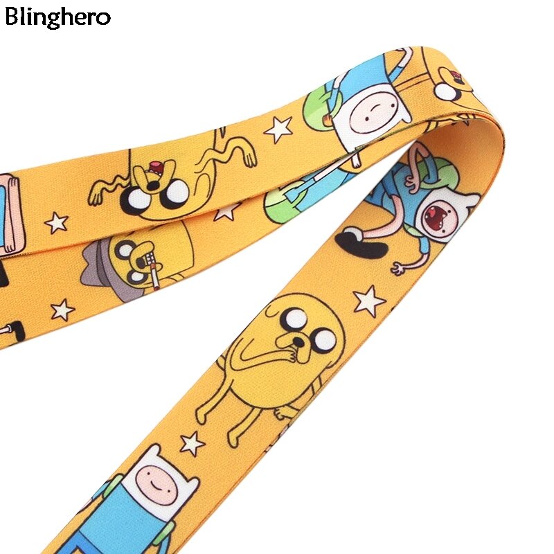 Blinghero bande dessinée accrocher corde Cool lanière pour téléphone clés sangle lanière avec porte-clés sifflet mode ID porte-Badge BH0453