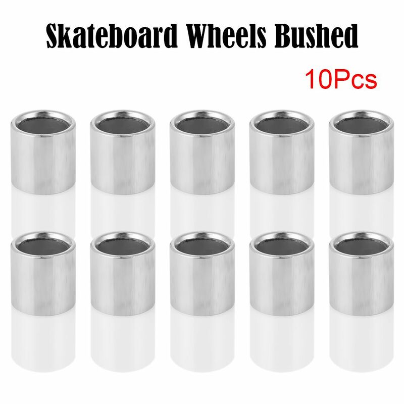 10pcs ruote da Skateboard cuscinetto scanalato distanziatore Scooter cuscinetto ruota distanziale pattini a rotelle/cuscinetto di velocità boccola distanziali pattinaggio