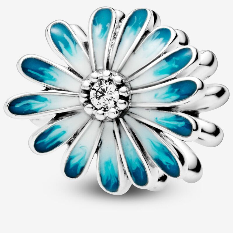 HOT! 925 Sterling Silver Sparkling Sparkling Daisy Flower Charm Bead Fit Original Pamura Bracelet Bangle For Women Jewelry Gift