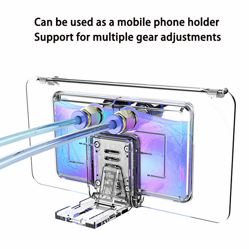 PUBG Gamepad Pendingin Ponsel Alas Pendingin Air Seluler Radiator Portabel Kipas Pendingin Coolerpad untuk Kipas Ponsel Pintar Android Iphone