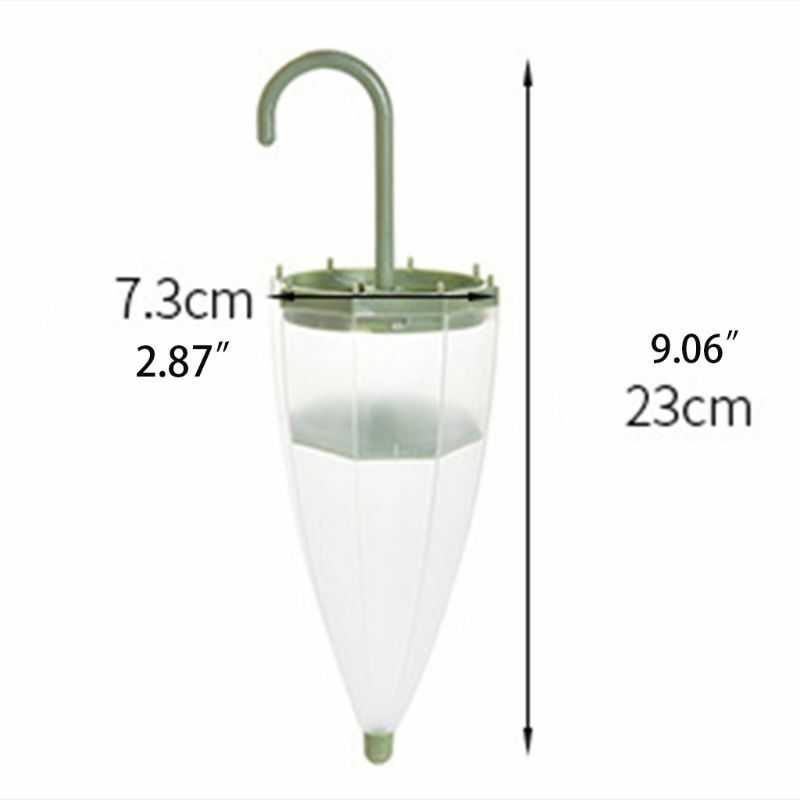 Cute Mini Umbrella Shaped Hanging Desiccant Bag Moisture Absorbers Box Household Replaceable Mildew Proof Wardrobe Dehumidifier
