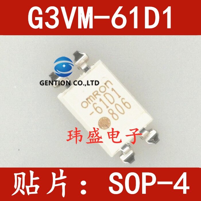 10PCS G3VM-61D1 Light ข้อต่อ Solid State Relay 61D1 SOP4 G3VM-61A1ในสต็อก100% ใหม่และต้นฉบับ