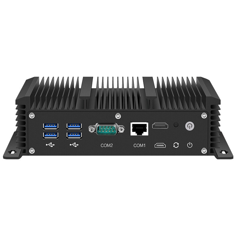 Mini PC Intel Core i7 10610U i5 1245U Firewall Router 6x2,5G Ethernet RS232 4G ranura SIM compatible con Windows Linux Pfsense OPNSense