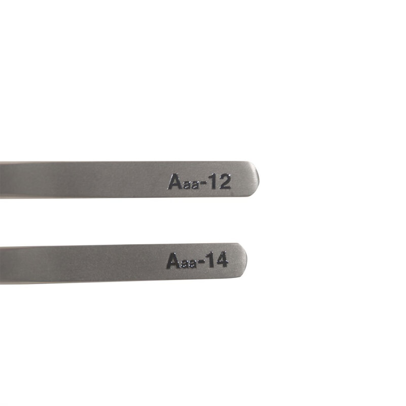 WYLIE pinzette Aaa-12 16 cm lungo curvo dritto punta in acciaio inox pinzetta per la riparazione mobile