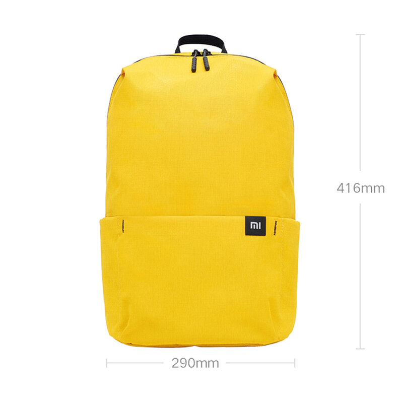 Xiaomi-Mochila pequeña Original para hombre y mujer, bolsa deportiva para ordenador portátil de 15,6 pulgadas, Bolsa Escolar informal, 20L, envío directo