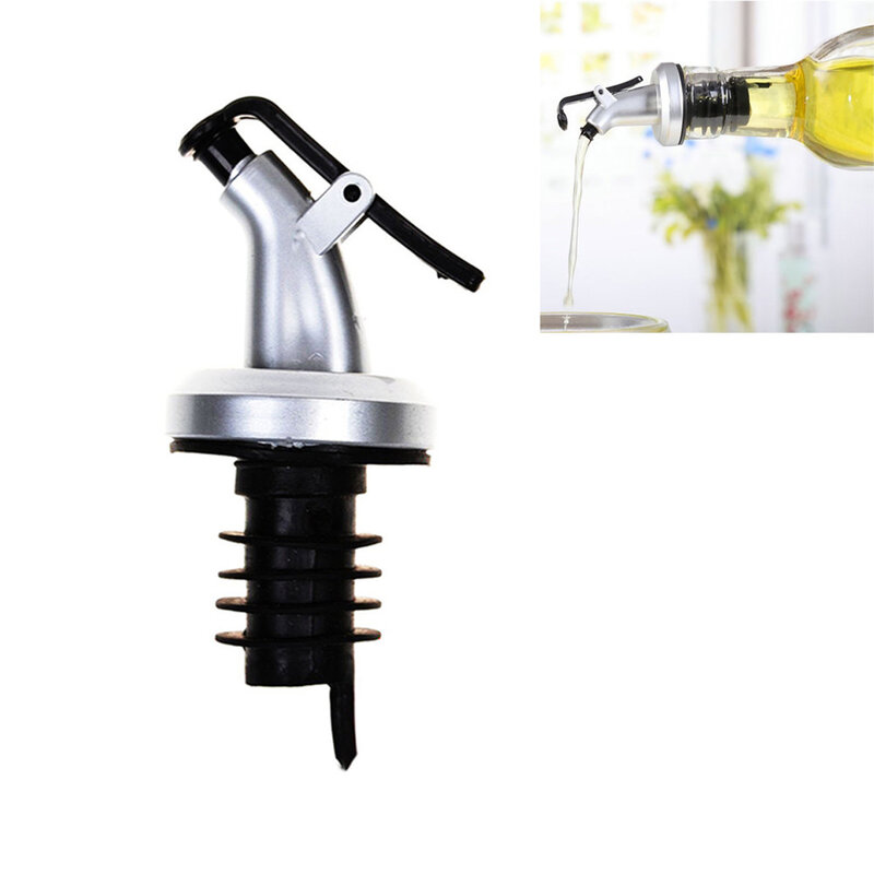 Olivenöl Sprayer Schnaps Spender Wein Ausgießer Flip Top Stopper Küche Werkzeuge Umweltfreundliche Silikon Kunststoff Werkzeuge Kit