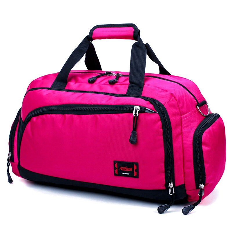 Men's And Women's Handbag Multi-Functional Fashion Cylinder Travel Single Shoulder Bag Fitness Training Receiving Bag