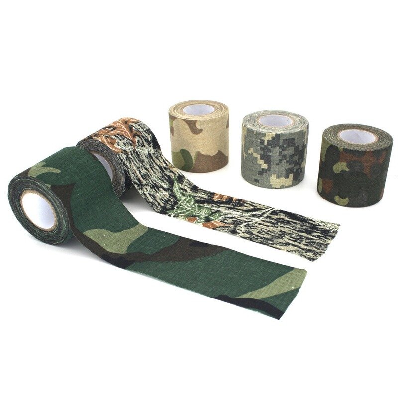カモフラージュ,ミリタリータハンティング,サイクリングテープ,防水テープ用の粘着性不織布テープ