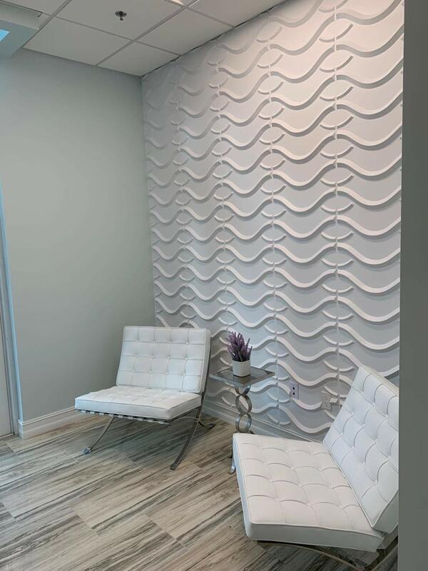 Panneaux muraux 3D en plastique, 50x50cm, Design texturé, paquet de 12 carreaux pour la décoration murale de la chambre à coucher et du salon