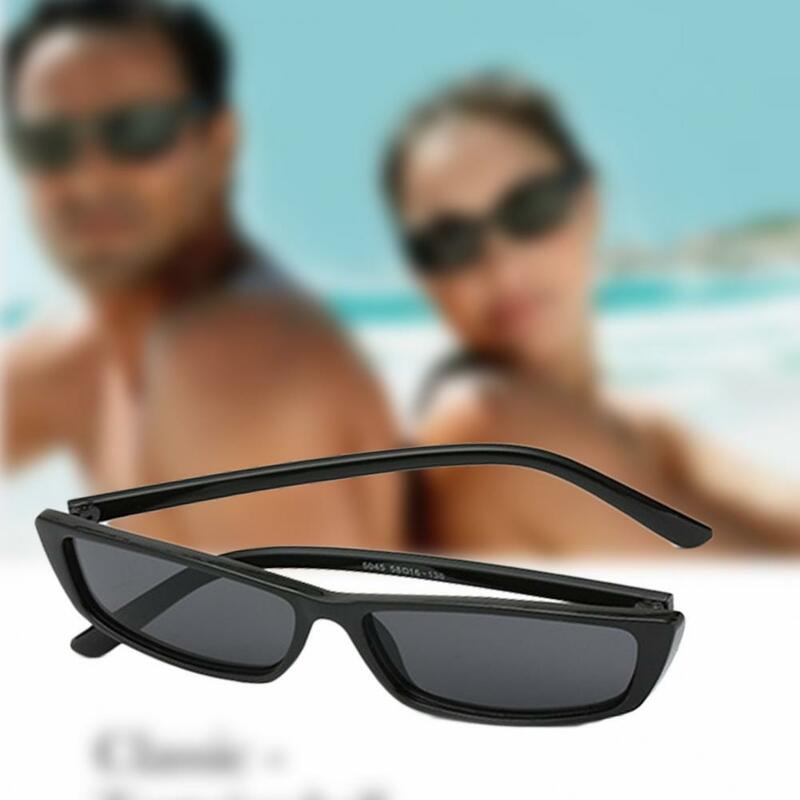 Stylish  Good Elegant Portable Retro Sunglasses Square Eyewear Lightweight   for Travel