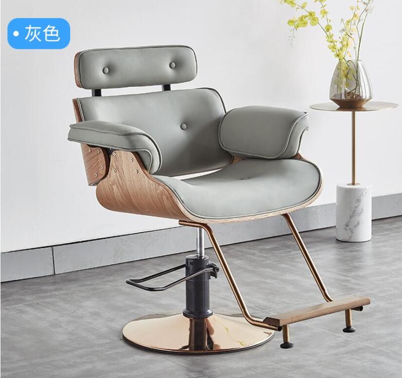 Silla de peluquería de alta gama, sillón especial para planchar y teñir, con elevación y rotación