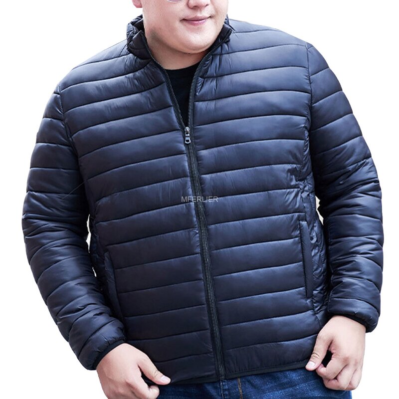 남성용 라지 사이즈 재킷, 플러스 사이즈 코트, 가을, 겨울, 180kg, 12XL, 11XL, 가슴 175cm